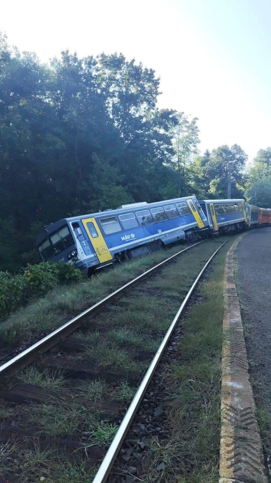 Züge bei Verőce