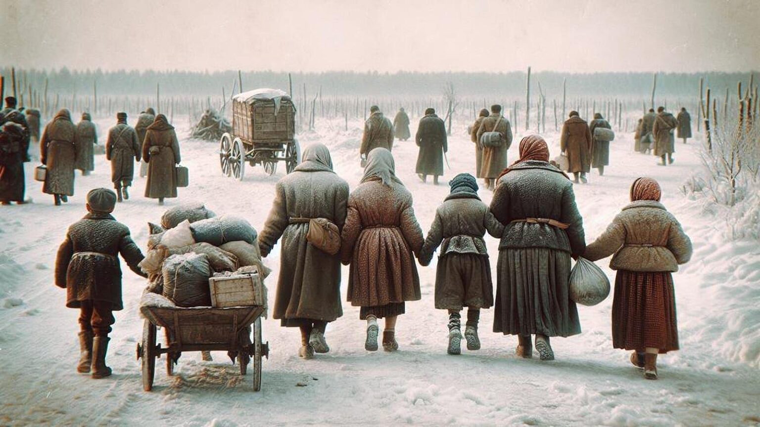 Serienlücken, die in einem von SRI / The Rumänic Intelligence Service gemachten Beitrag begangen wurden, präsentierte ein Foto, auf dem die polnischen Flüchtlinge in Rumänien veranschaulichen mussten, das tatsächlich ein Bild von Juden aus Ungarn war, das nach Auschwitz / aus dem Foto gebracht wurde, war Davids Stern entfernt worden