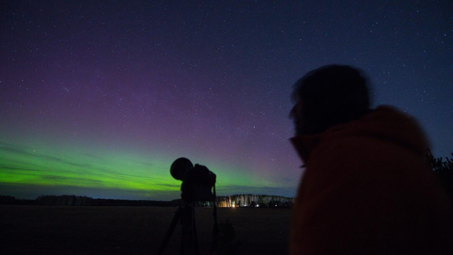 'Cannibal' Solar Storm konnte an diesem Arbeitstag Auroras über 18 US -Staaten malen