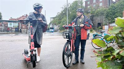 Vermietete E-Bicycles gefährlicher als E-Scooter in Städten: Schweden zeigt tatsächlich, dass das Crash-Risiko für E-Bikes achtmal höher ist