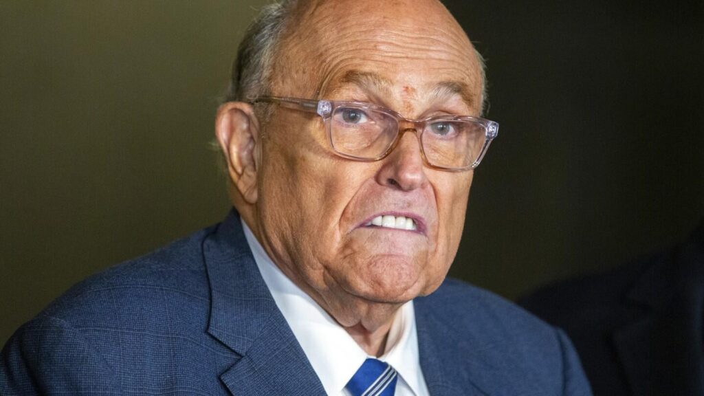 Rudy Giuliani wurde beim Autounfall in New Hampshire verletzt