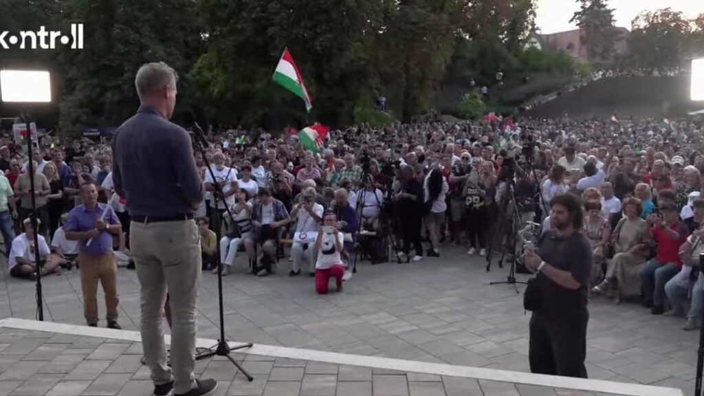 Sie brauchen hier einen Penisexperten! Der Blinde sieht Peter Magyar auch in Veszprém so sehr