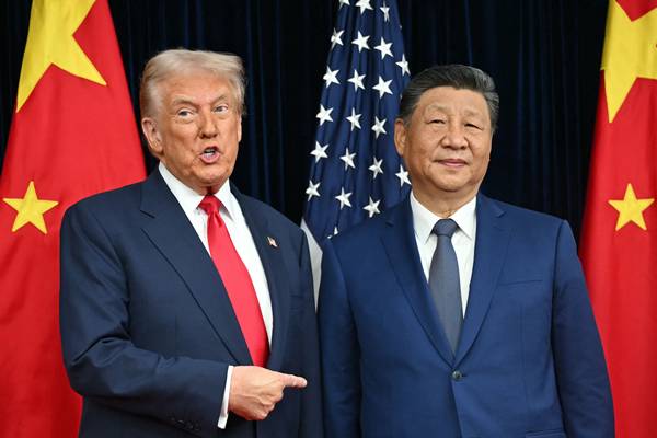 Hochriskanter US-China-Gipfel im Gange
