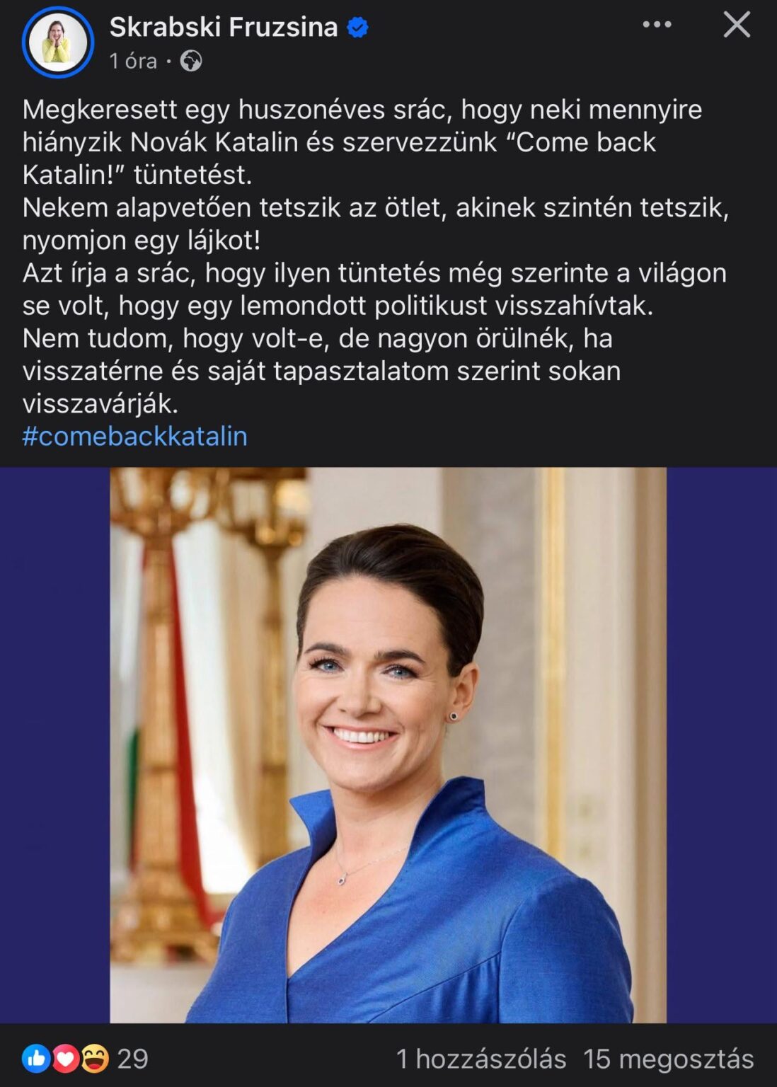Komm zurück, Kati Komm zurück, Kati