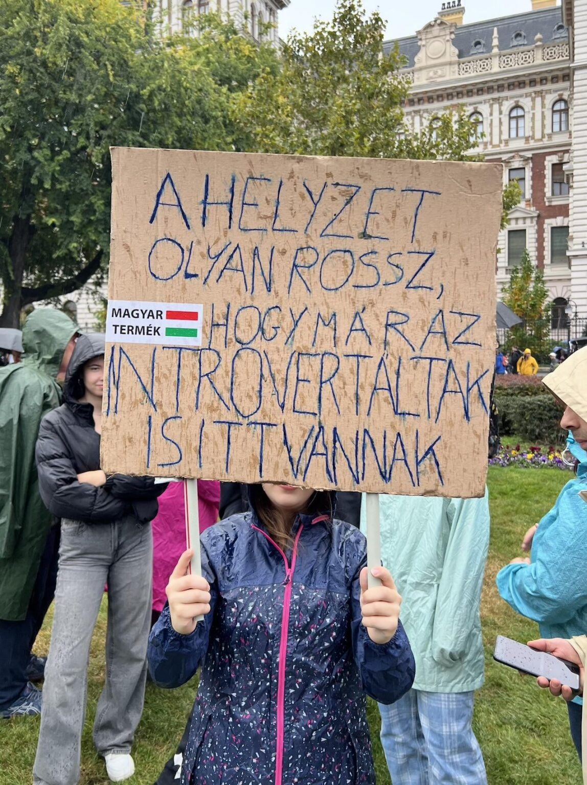 Eines meiner Lieblingsbanner, das ich heute gesehen habe