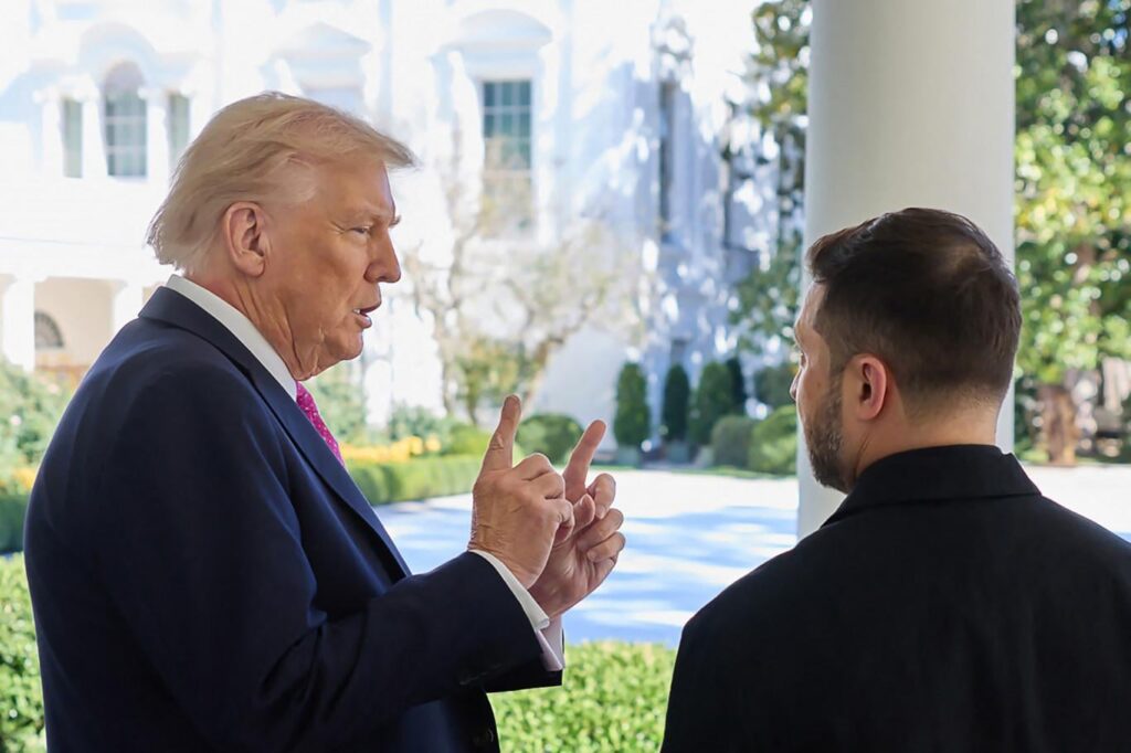 Trump beschimpfte Selenskyj immer wieder, er solle Putins Bedingungen akzeptieren, sonst würde Russland ihn „zerstören“.