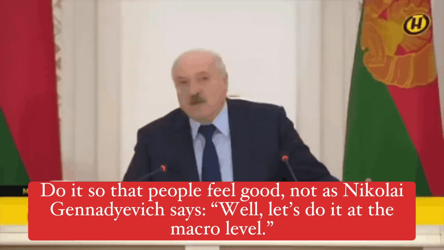 Lukashenko verbietet die Preise in Weißrussland - dem König der Preisunterbrechung