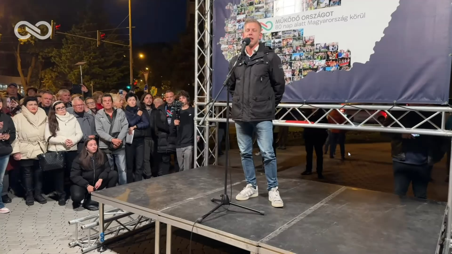 Péter Magyar: Tisza hat letzte Woche eine Studie bei Sz.-Sz.-B. in Auftrag gegeben. Im Wahlkreis 01 (Nyíregyháza) und knapp 65 % liegt die Theiß dort