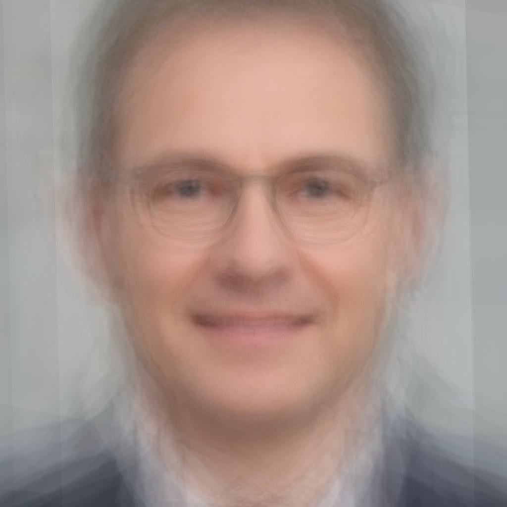 [OC] Das ist das durchschnittliche Gesicht eines DAX-CEOs (Deutscher Aktienindex)