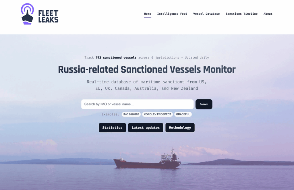 [OC] Verfolgung von 792 sanktionierten Schiffen: Zeitleistenvisualisierung der Einstufungen der russischen Schattenflotte