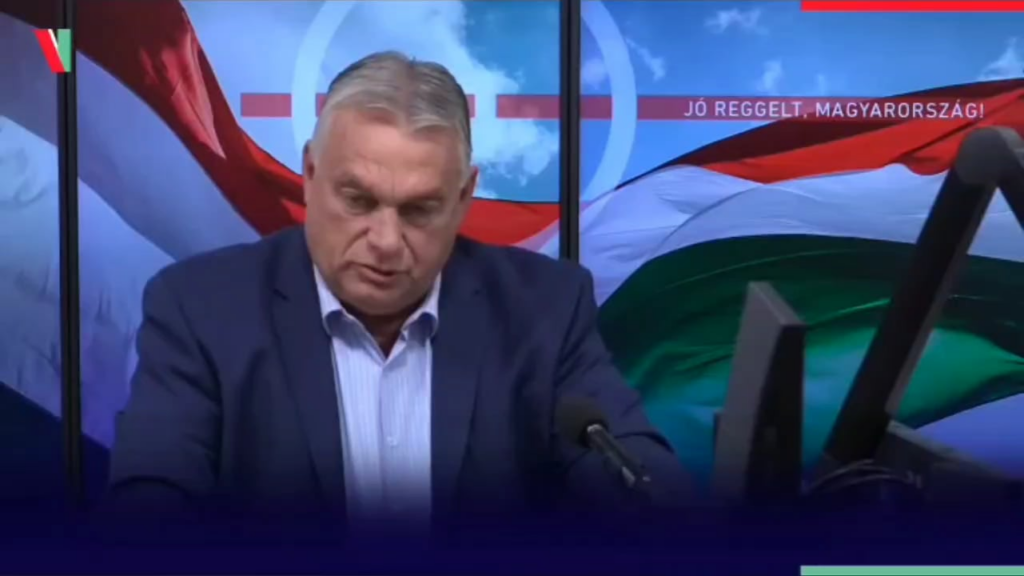 Orban weiß schlecht, was das Reparaturinstitut ist (oder liegt direkt)