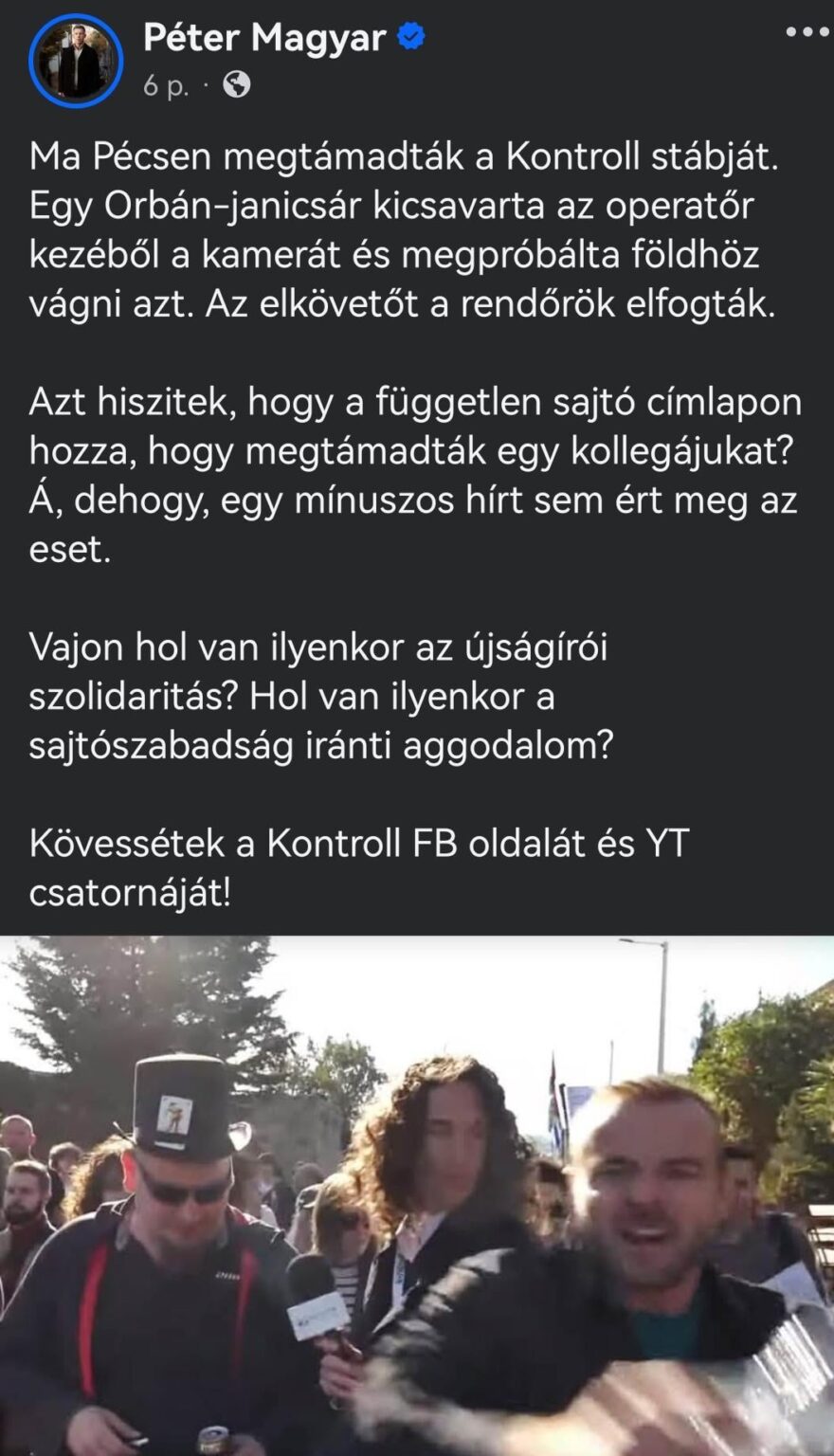 Auch hier, dass bestimmte friedliche, anti -hatred, kalte, gemessene Fidesz -Mentalität ...