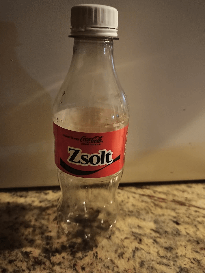 Entschuldigung, ich hatte es nicht; Ich trank.