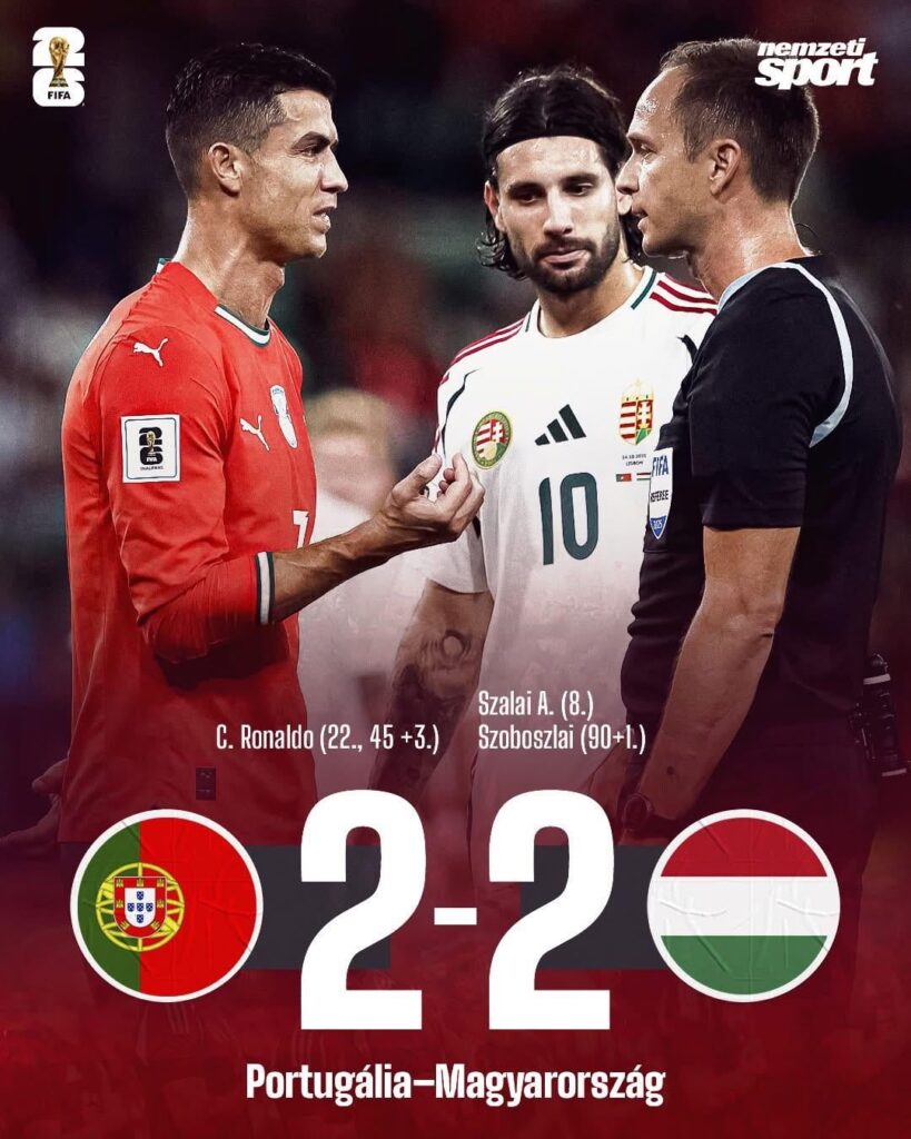 Ungarn Portugal 2:2