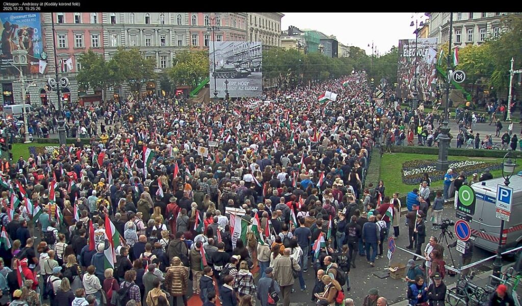 Andrássy út ist voll!