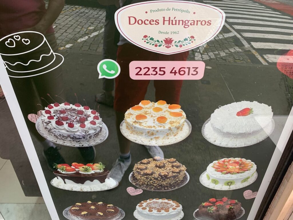 Ungarischer Keksladen in Brasilien
