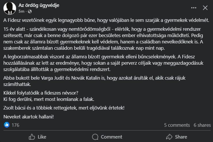 Der Anwalt des Teufels wieder in Aktion?