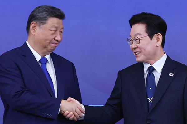 Südkorea und China halten Gipfeltreffen ab, Lee sagt, die Beziehungen seien vollständig wiederhergestellt