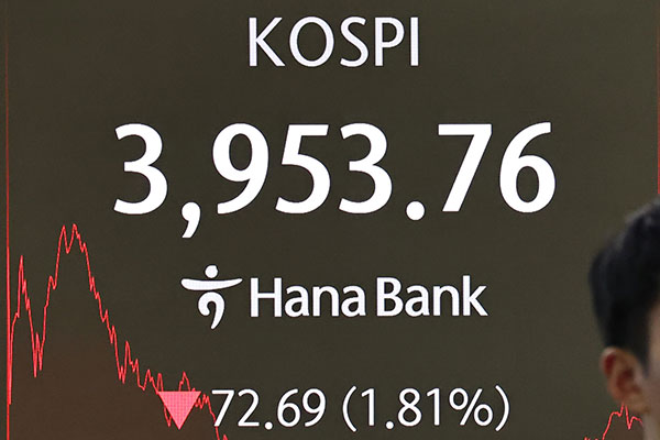 KOSPI fiel am Freitag um 1,81 %