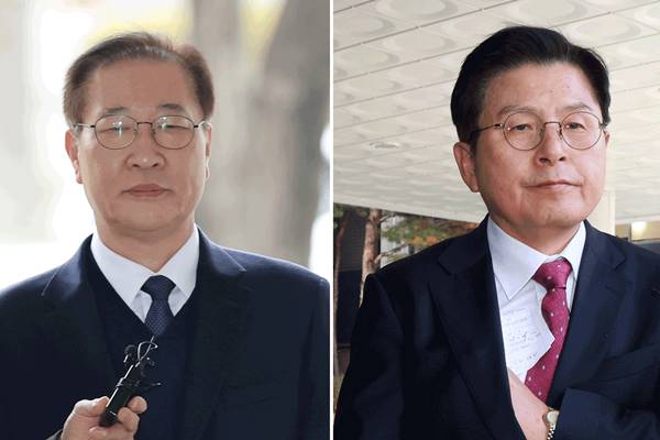 Zwei hochkarätige Yoon-Unterstützer bleiben frei und stehen vor Gericht