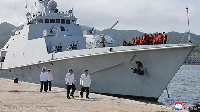 NK News: Pjöngjang setzte während der Marineübungen zwischen Südkorea und den USA eine zusätzliche Korvette ein