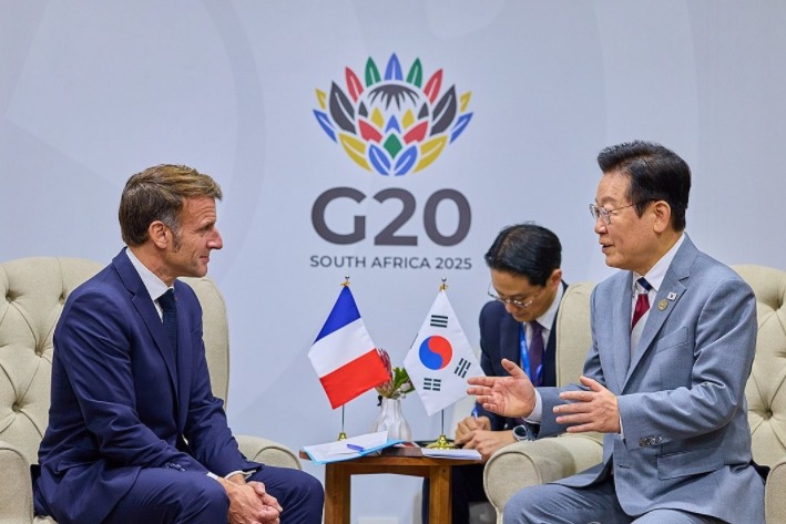 Lee schlägt strategische Partnerschaft zwischen Südkorea und Frankreich vor