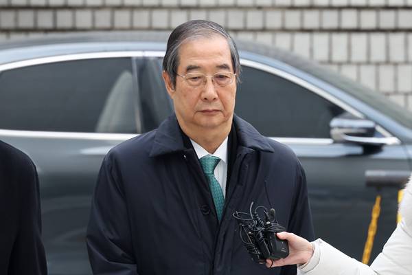 Han Duck-soo sagt, er habe das Kriegsrecht nie unterstützt, als der Prozess kurz vor dem Urteil steht