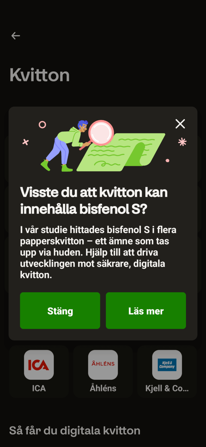 Kivra hat mir das gezeigt