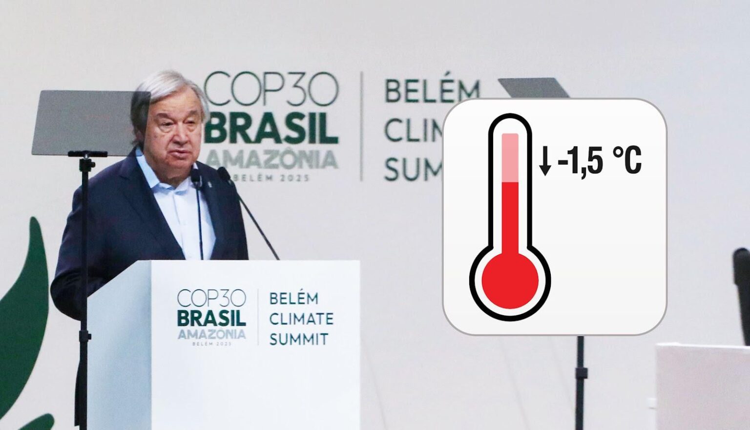 Klimawandel gestoppt: Weltklimakonferenz beschließt, Thermometer um 1,5 Grad zurückzustellen