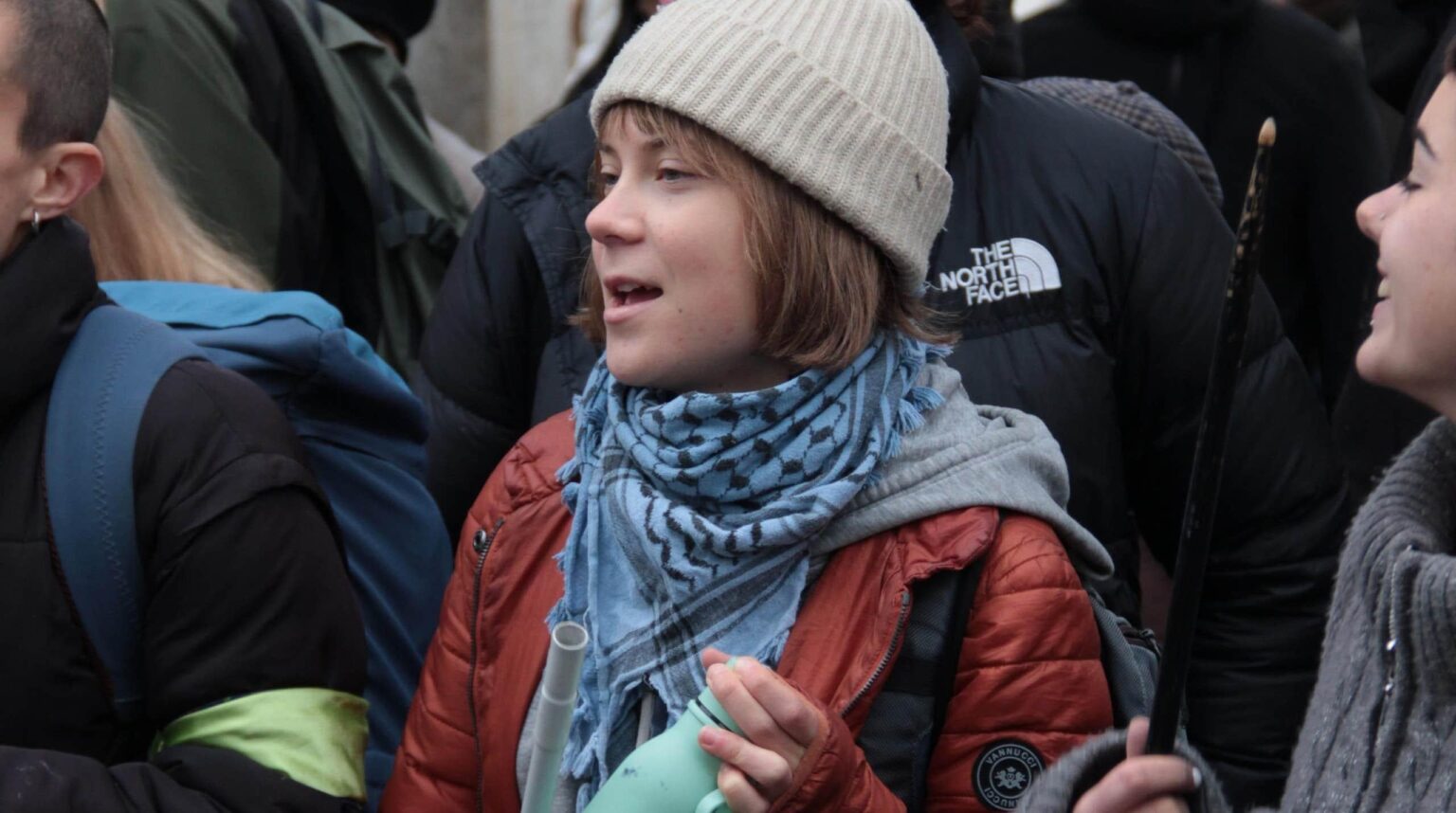 Greta Thunberg portiert aus Venedig