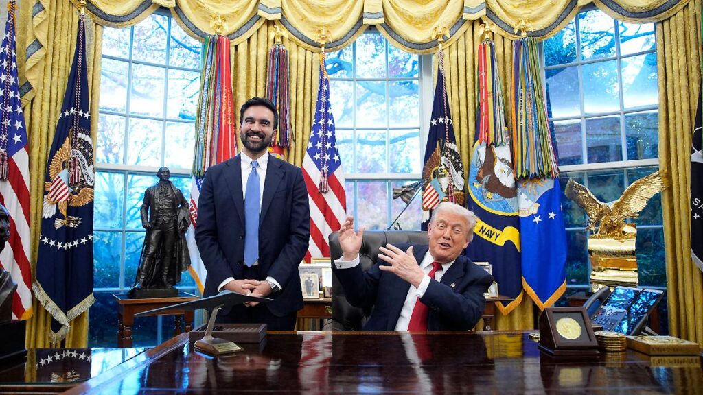 Trump spricht begeistert von Mamdani