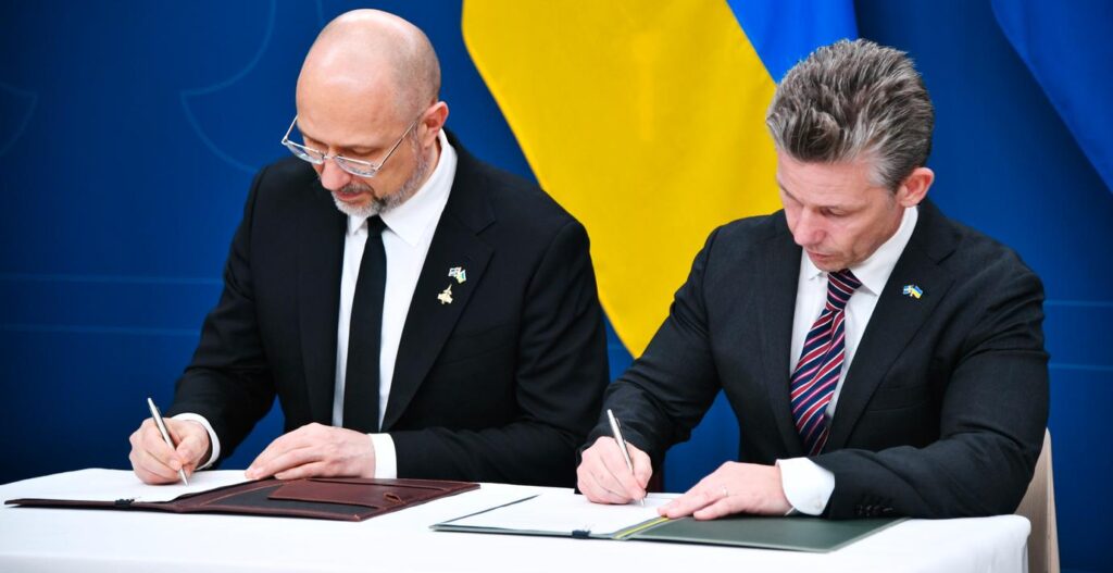 Schweden und die Ukraine werden gemeinsam Waffen entwickeln
