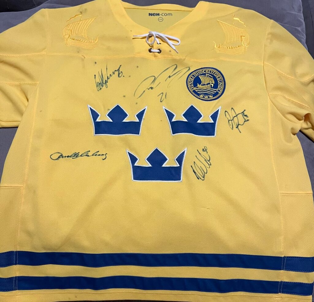 Identifizierung der Eishockey-Signatur Identifizierung der Eishockey-Signatur