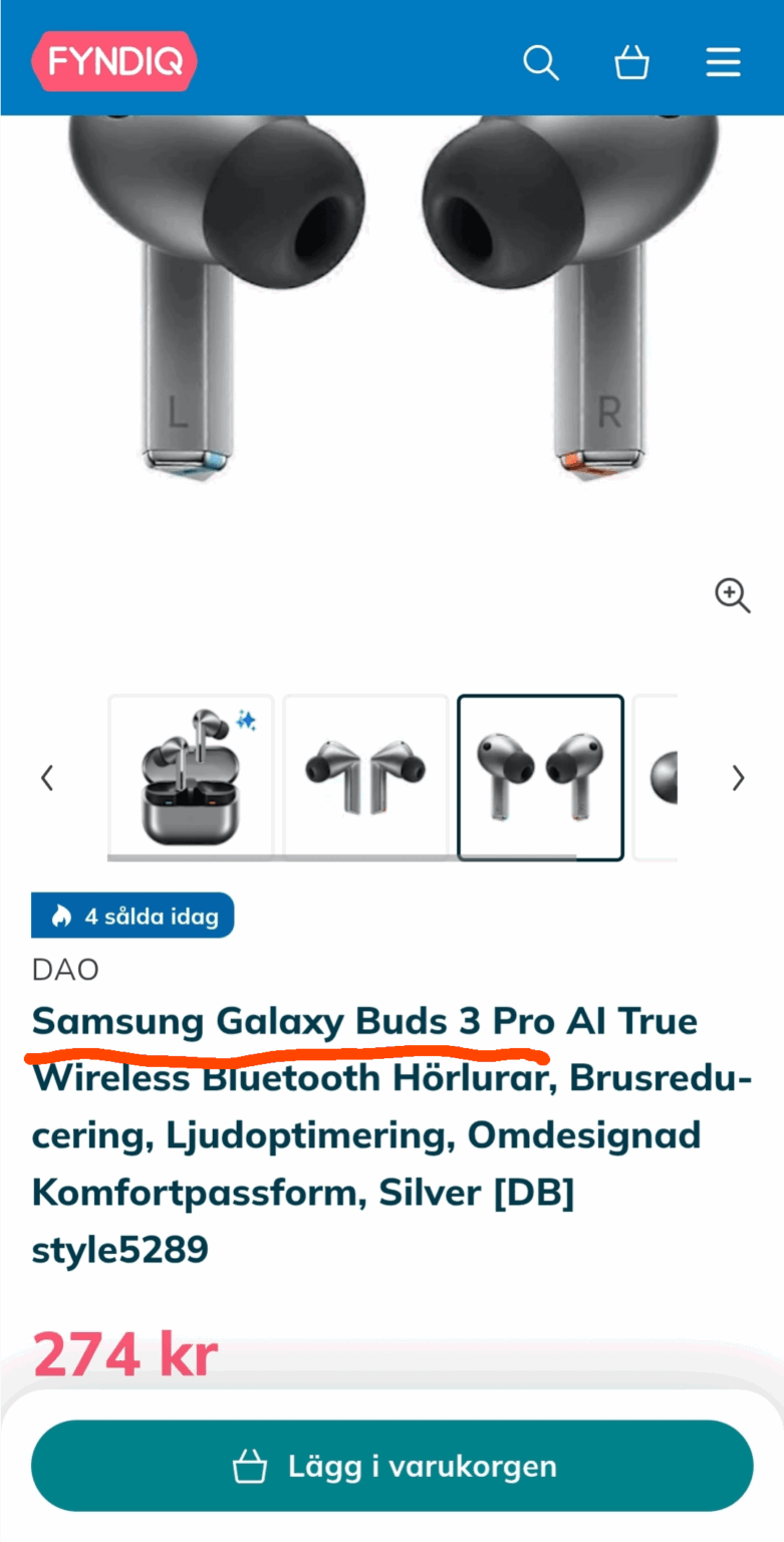 Wie läuft es mit dem Fyndiq-Webshop?