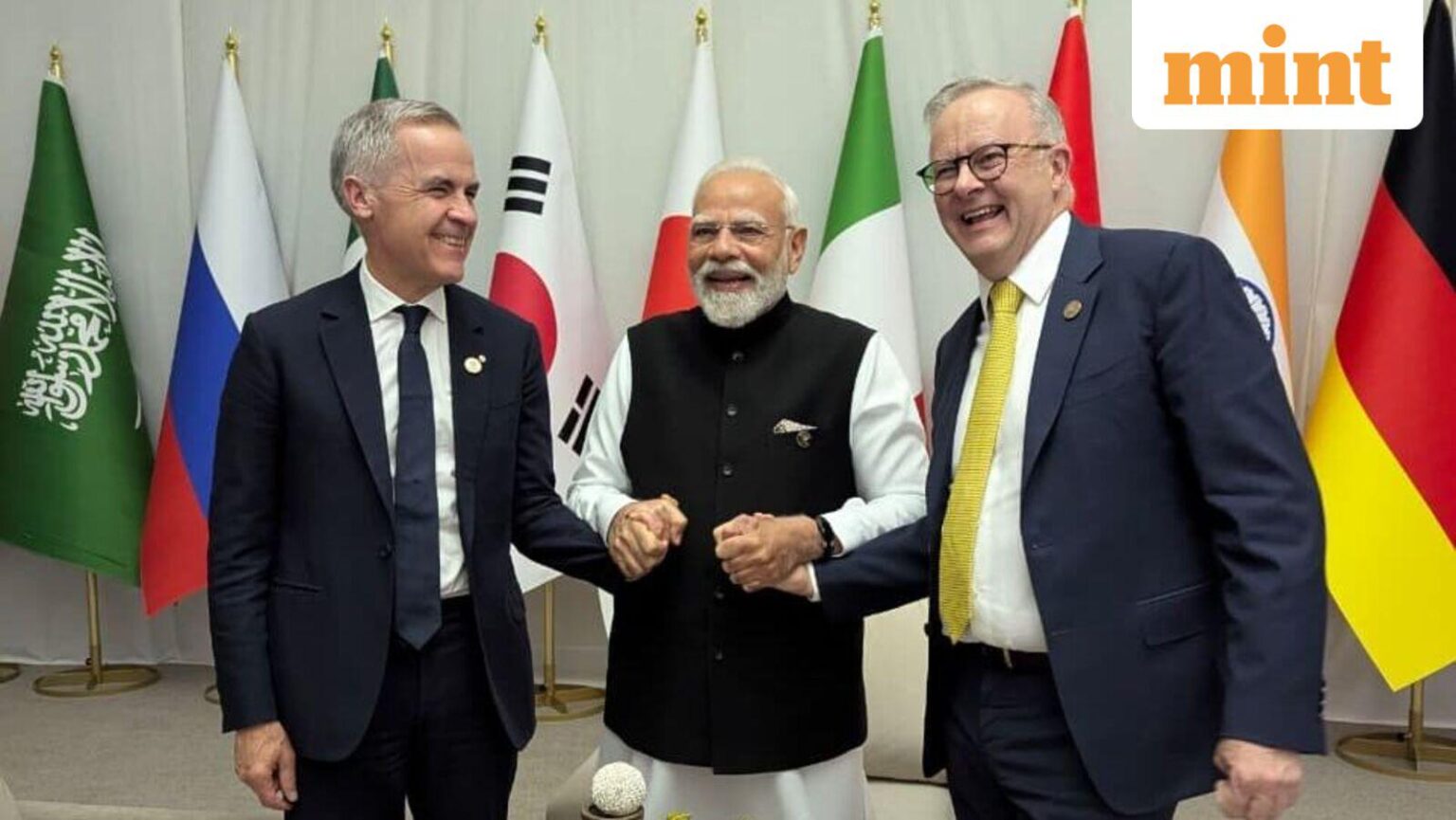Premierminister Modi trifft Mark Carney, Albanese; gibt Australien-Kanada-Indien-Technologie- und Innovationspartnerschaft bekannt | Heute Nachrichten