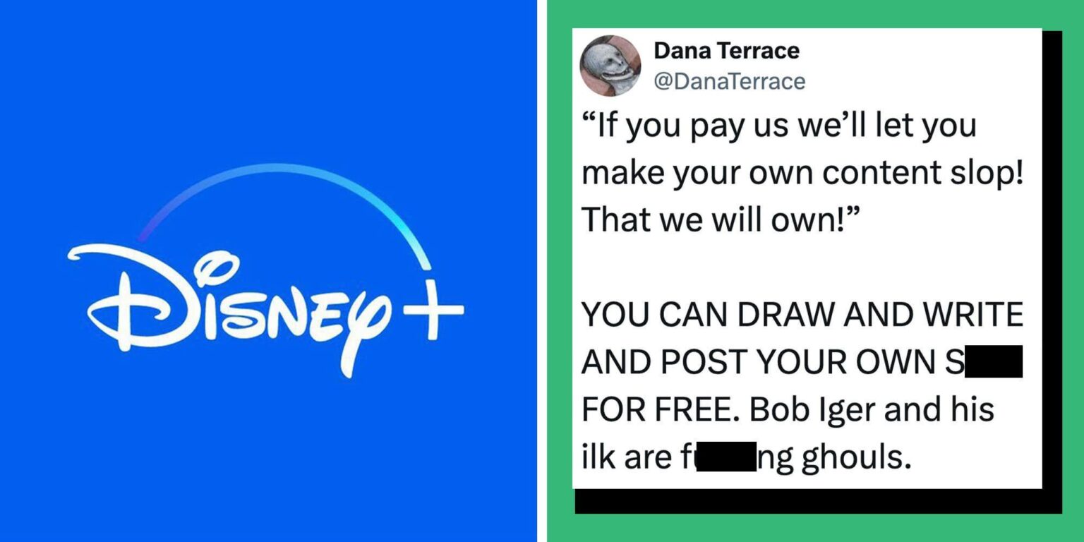 „Nimm einen Bleistift oder stirb“: Disney+-Schöpferin fordert Fans dazu auf, sich abzumelden und ihre Show zu raubkopieren, nachdem Unternehmen KI-„benutzergenerierte Inhalte“ angepriesen hat