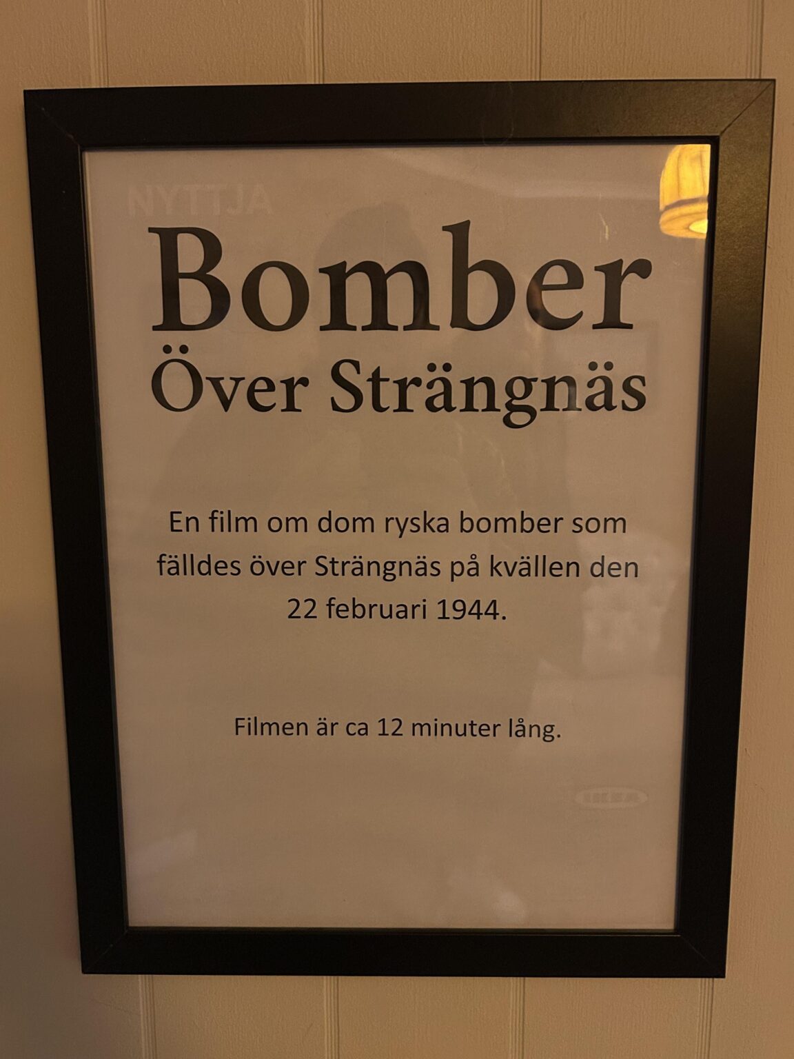 Anscheinend hat Russland Schweden bombardiert