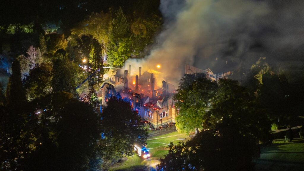 Antifa nicht für Jagdschloss-Brand verantwortlich