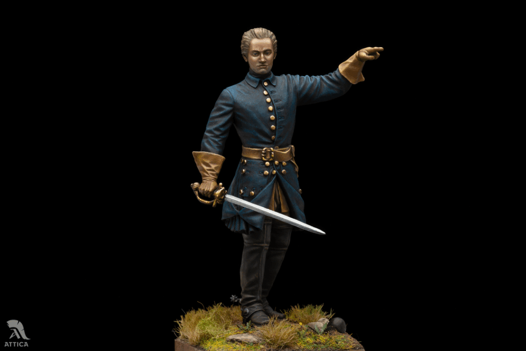 Figur von König Karl XII., inspiriert von der Statue im Kungsträdgården, Stockholm 🇸🇪 Figur von König Karl XII., inspiriert von der Statue im Kungsträdgården, Stockholm 🇸🇪