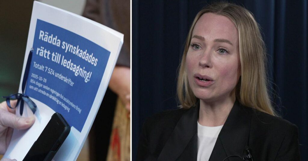 Starke Kürzung der Begleitung für Sehbehinderte – der Schwedische Bund fordert eine Gesetzesänderung