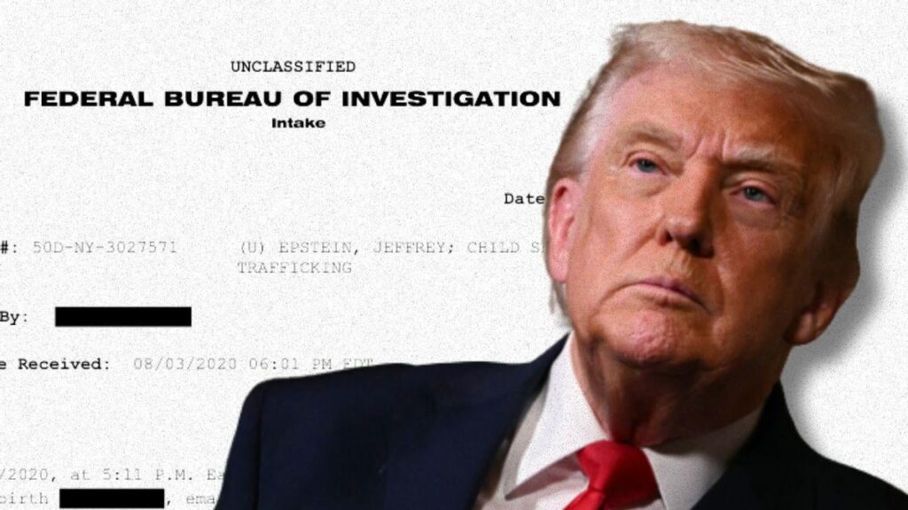 FBI-Hinweis: Trump war Zeuge, wie das Baby des Epstein-Opfers getötet und in den Michigansee geworfen wurde