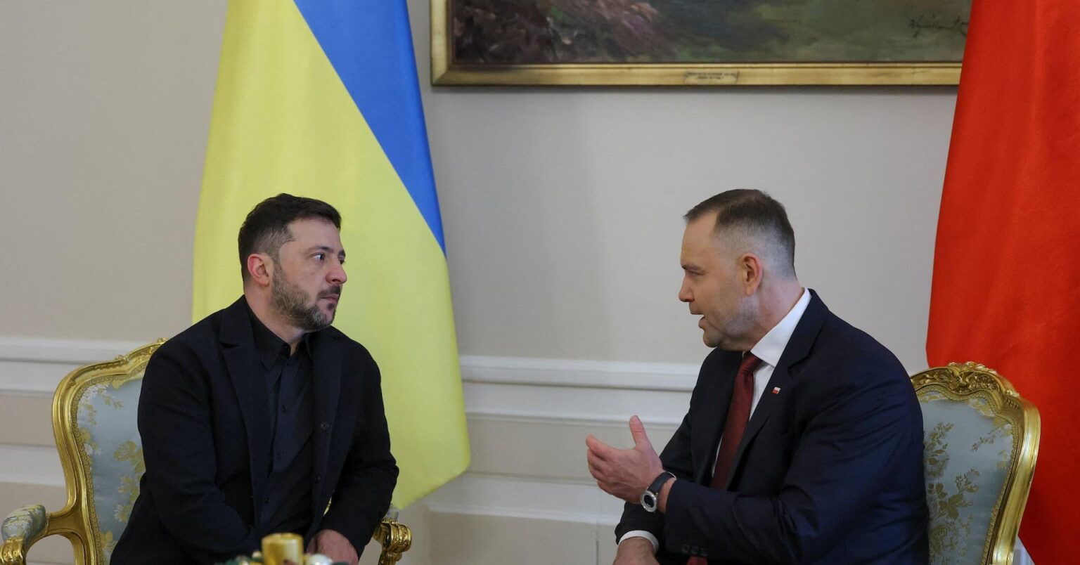 Die Ukraine könne Polen bei der Drohnenabwehr beraten, sagt Selenskyj in Warschau