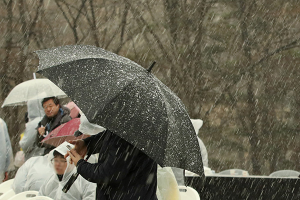 Im Großraum Seoul wird es in dieser Saison zum ersten Mal schneien