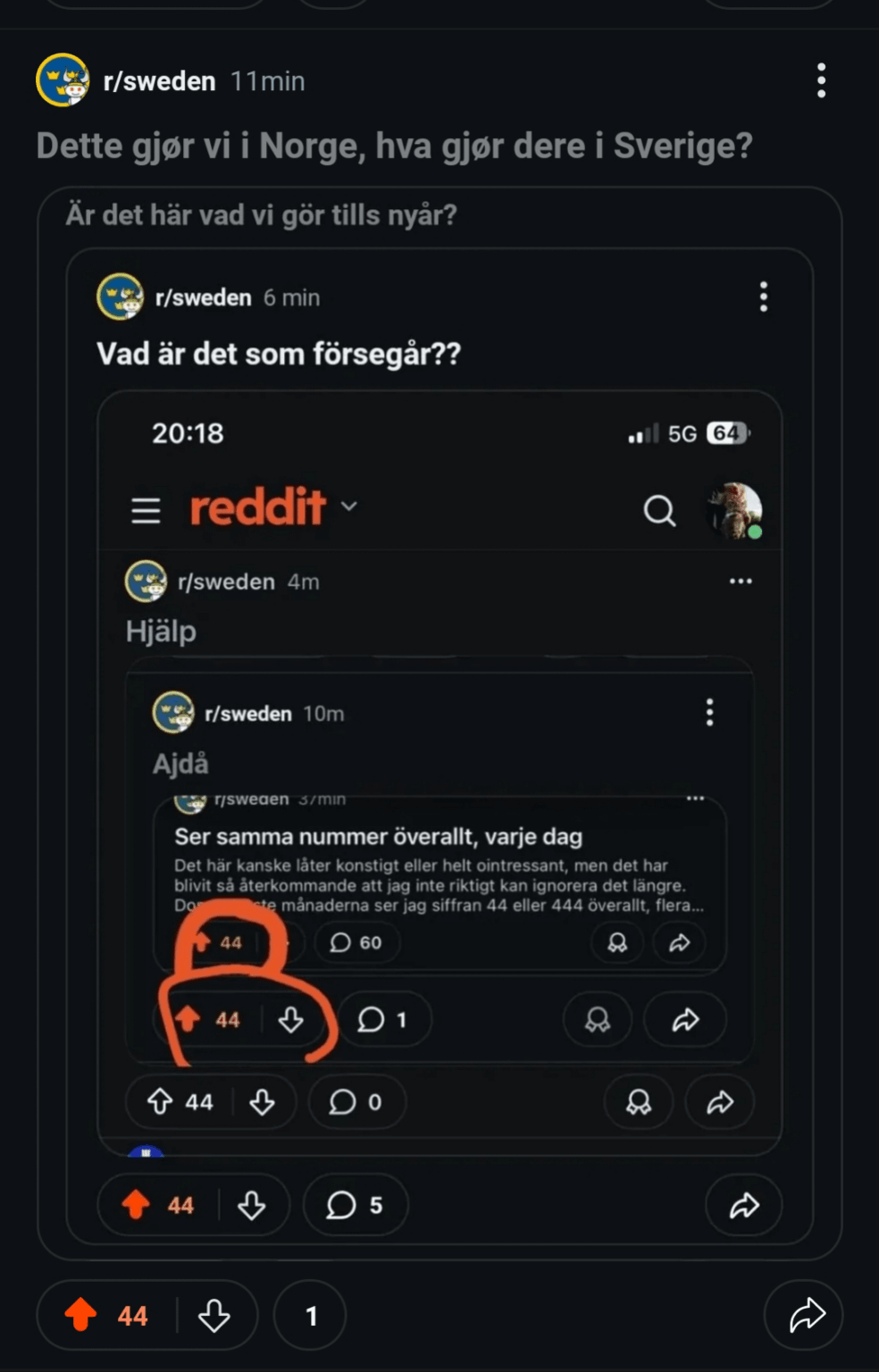 Vierundvierzig