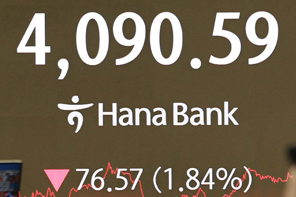 Seoul-Aktien fallen aufgrund erneuter Bedenken hinsichtlich der KI-Blase