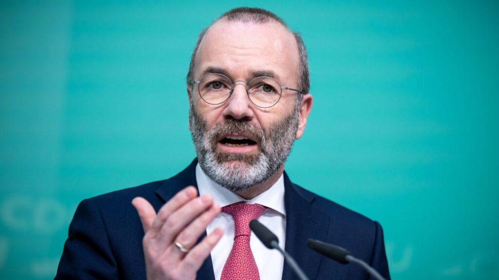 Manfred Weber: EVP-Chef schließt erneute Mehrheiten mit Rechtsextremen nicht aus