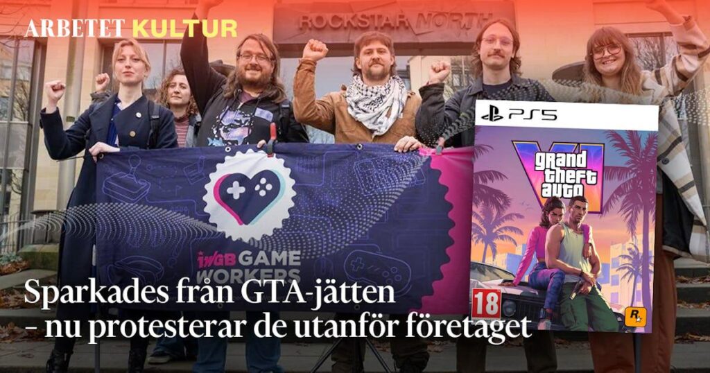 Vom GTA-Riesen Rockstar gefeuert – jetzt protestiert er außerhalb des Unternehmens