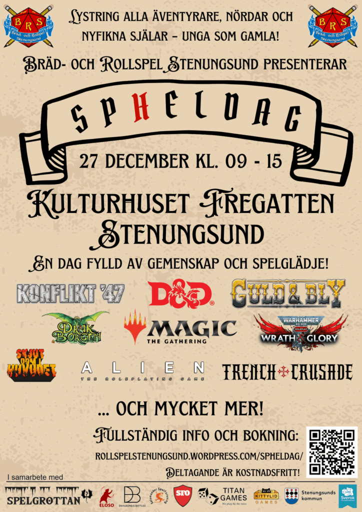 Spheldag – kostenloses Gaming-Event in Stenungsund