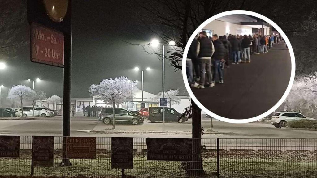 Tumultartige Szenen bei Lidl am 29.12.: Die Ersten kamen wohl schon um 1:15 Uhr