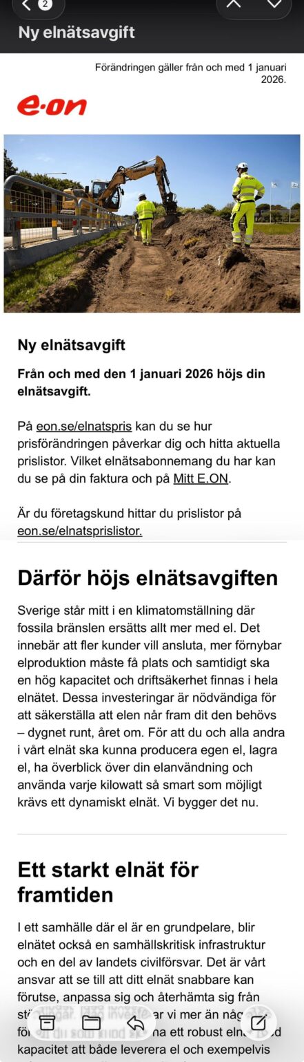 Eon sind wie immer gefräßige Schweine